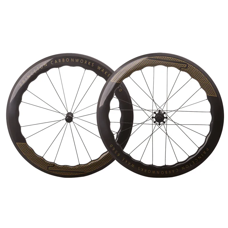 700C Carbon Road Wheels 6560 Disc Brake  OR v brake Wheelset 65mm Clincher 6 Bolt/Center Lock  Wheels