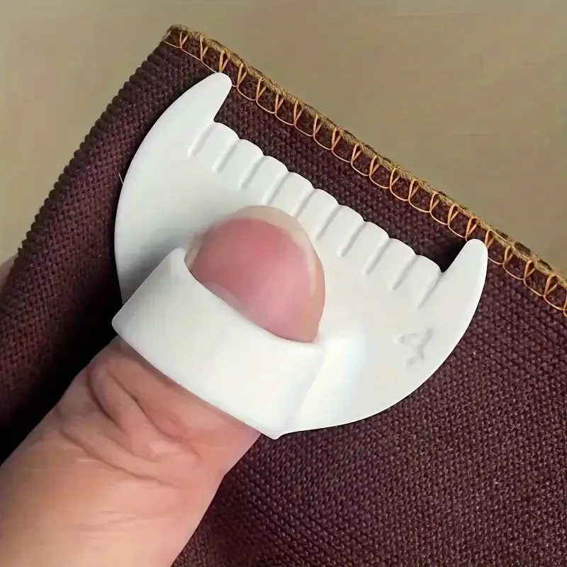4pcs DIY Hand Sewing Lock Edge Stitch Template Accessories, Including Fabric Top Needle Device, Household Sewing Auxiliary Tool