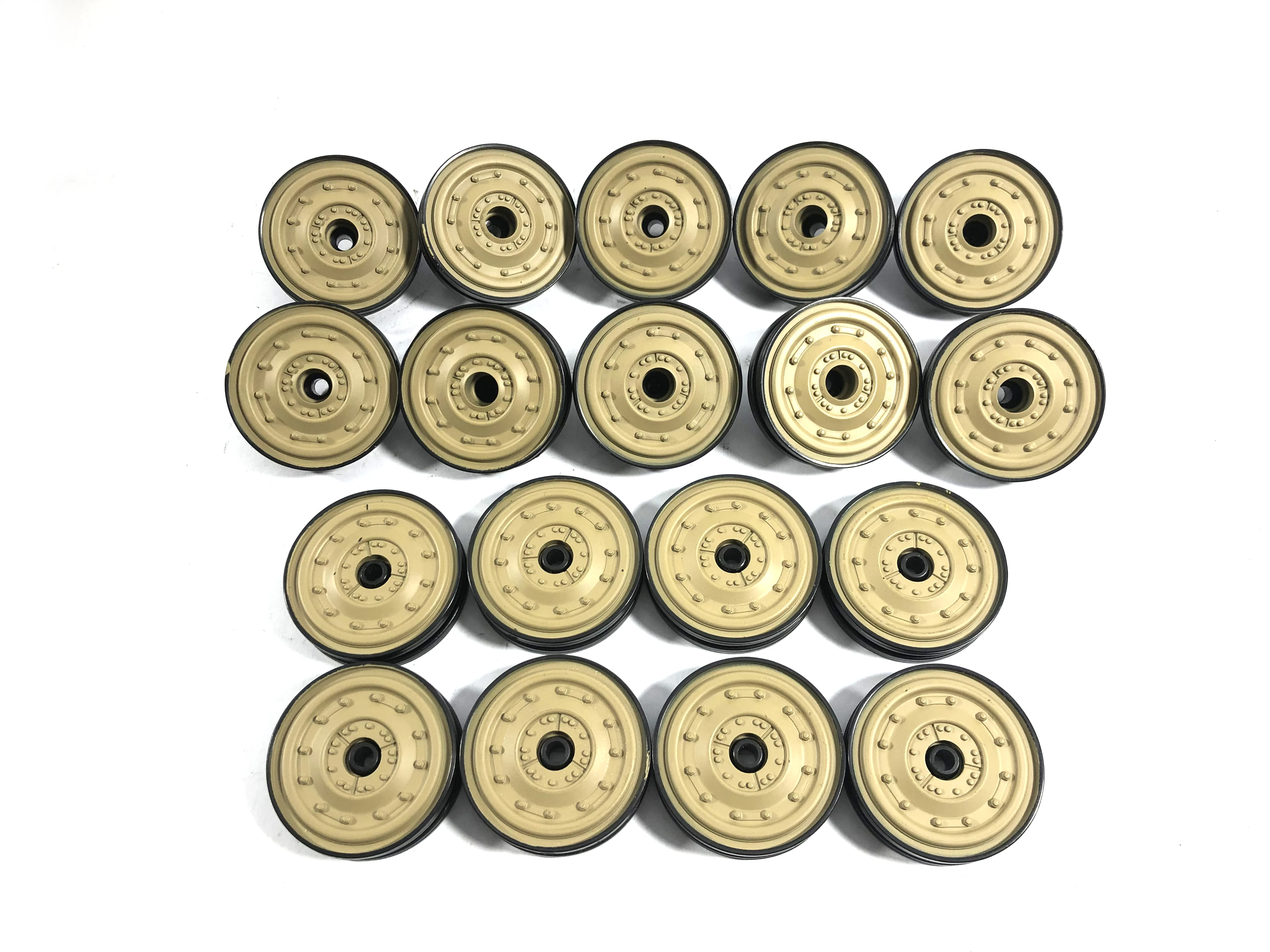 Heng Long 1/16 3888/3888A German King Tiger RC Tank Replacement Parts Plastic Road Wheels Set