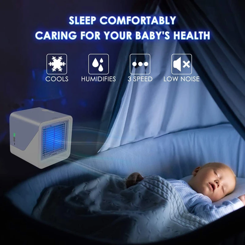 휴대용 에어컨, 개인 에어 쿨러, 3 단