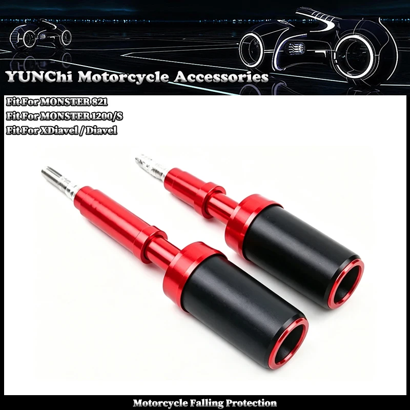 Motorcycle Falling Protection Frame Slider Fairing Guard Crash Pad Protector Fit For DUCATI DIAVEL XDIAVEL MONSTER 821 1200/S
