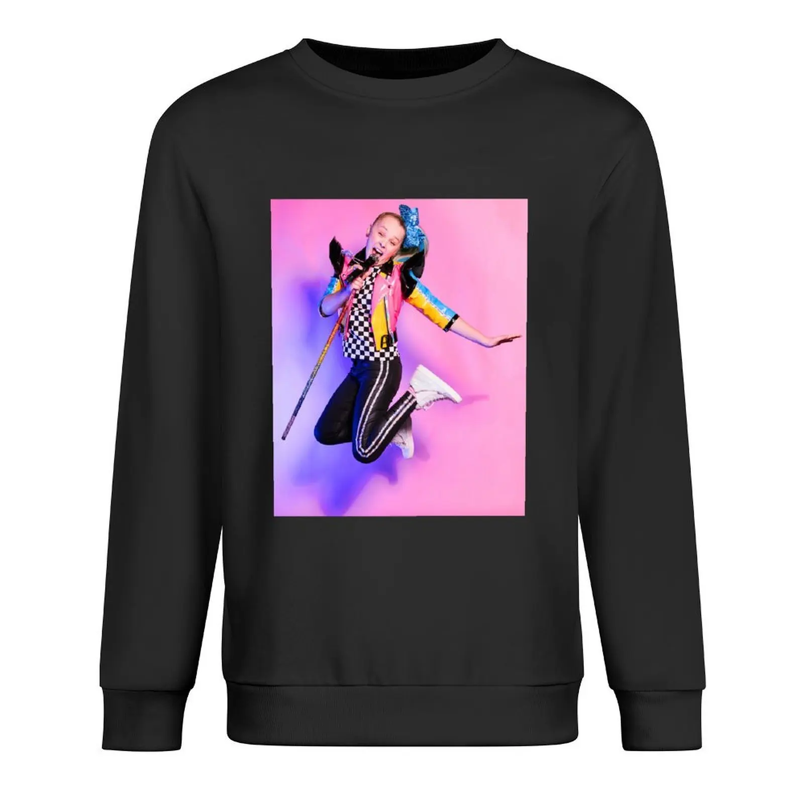 

lau JoJo ra Siwa zey7 tour Pullover autumn jacket men korean clothes mens clothes autumn new products anime sweatshirt