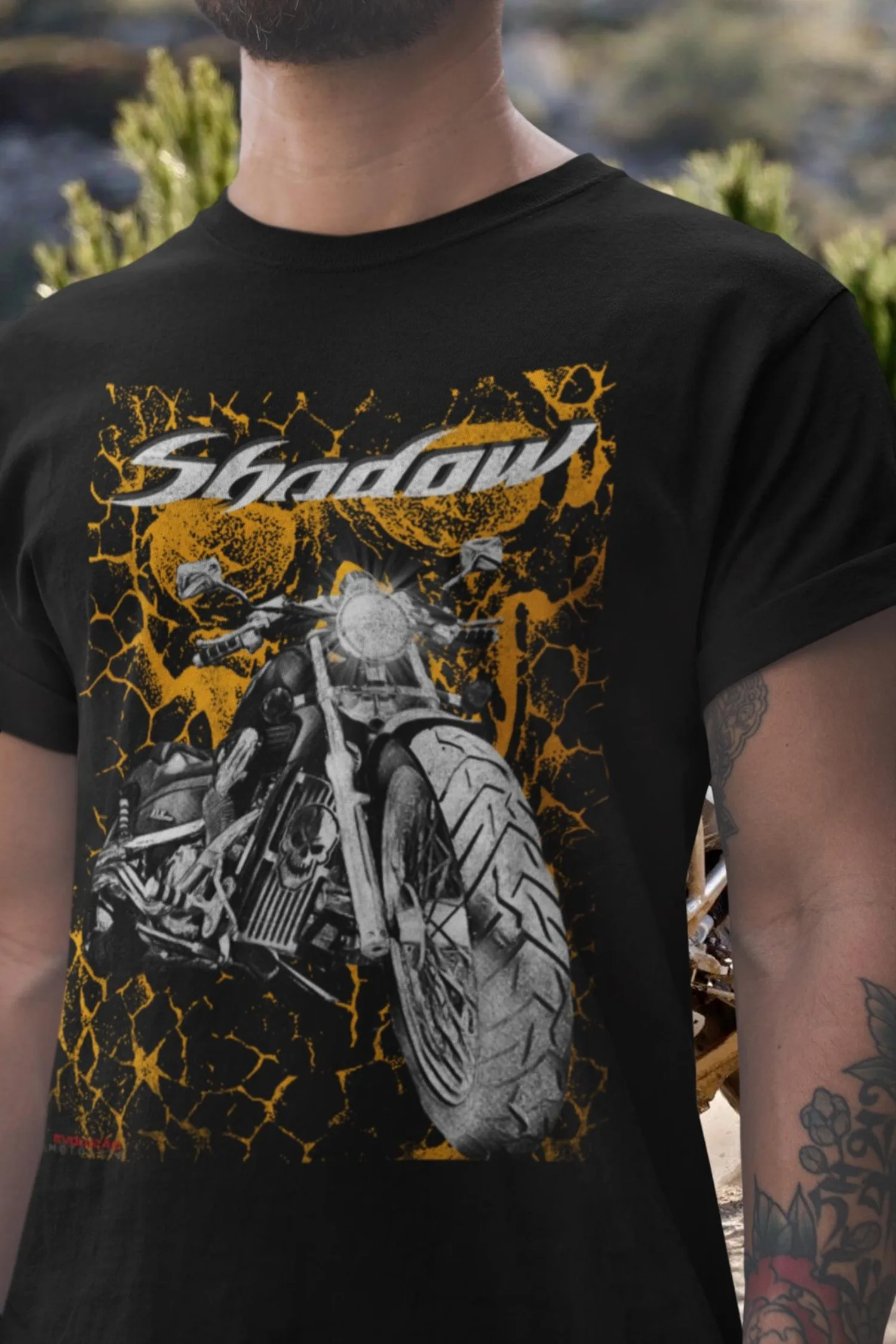 

128@EY H.onda Shadow 600 T Shirt VLX 600 Classic Cruiser Motorcycle Tee V Twin Bobber Project Rider Graphic Top For H.onda Fans