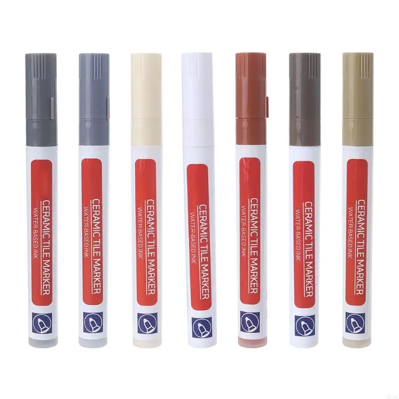 W89C 타일 그라우트 펜 타일 타일 페인트 마커 그라우트 라인 펜스 욕실 주방 홈