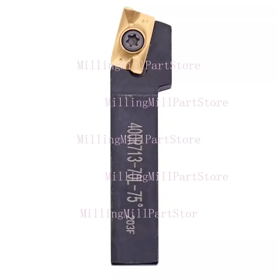1pc 75 °/ 90 ° Boring Head Boring Bar APMT1604 Toolholder Forward/Reverse Boring 12/14/16/20/25 Shank Dia Grooving Cutter Bar