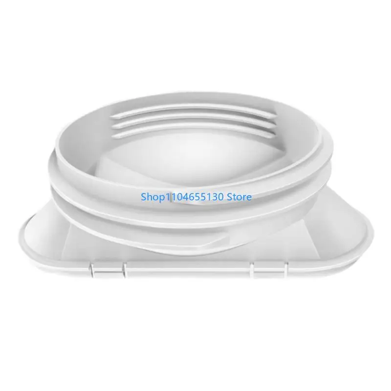 

5.9/5.1 inch Portable Air Conditioner Exhaust Hose Coupler Unit Tube Connector Air Conditioning Window Adapter Accessory