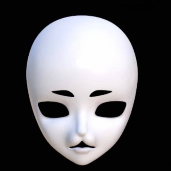 New Product Kigurumi Headbase Mask Resin Material Fursuit Character Human Kig Head OC Teenager Mask Anime Cosplay Handmade DIY