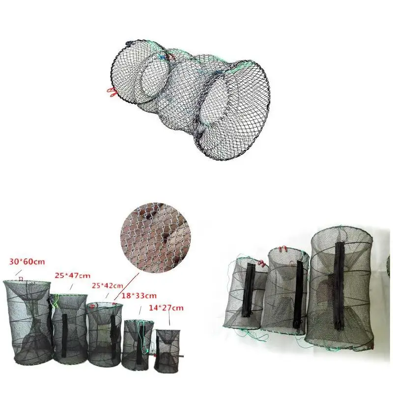 Crayfish Crab Trap Net Shrimp Lobster Fishing Net Eel Prawn Shrimp Live Bait Eel Crab Lobster Minnows Crawfish Net Fishing Net