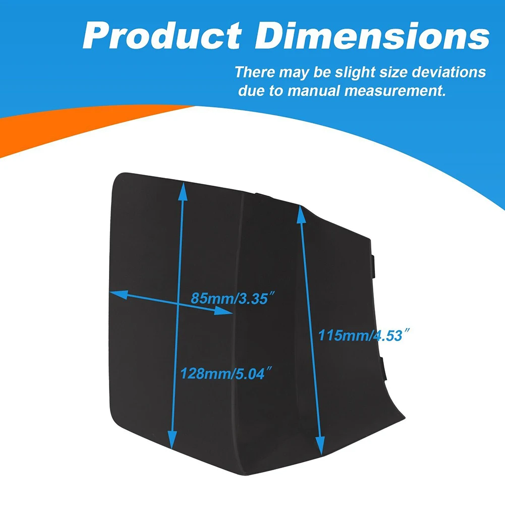 Vehicle Front Right Bumper Tow Hook Eye Cover Towing Eye Cap For Impreza STI 2011-2014 57731FG330 ABS-Plastic Exterior Parts