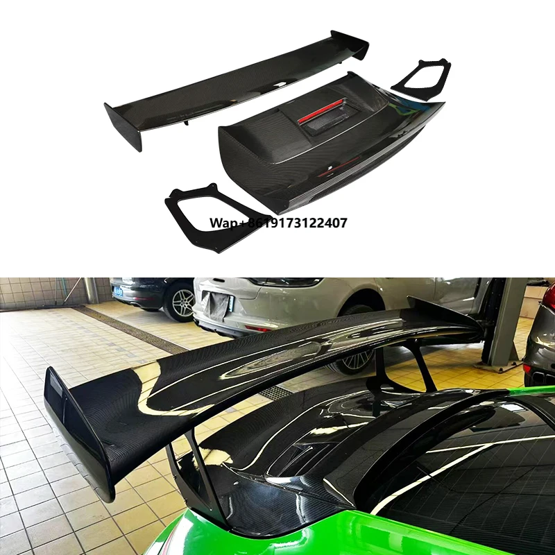 

Карбоновый спойлер GT2 RS для задней части автомобиля (2014-2019), комплект обвеса, подходит для 911 991