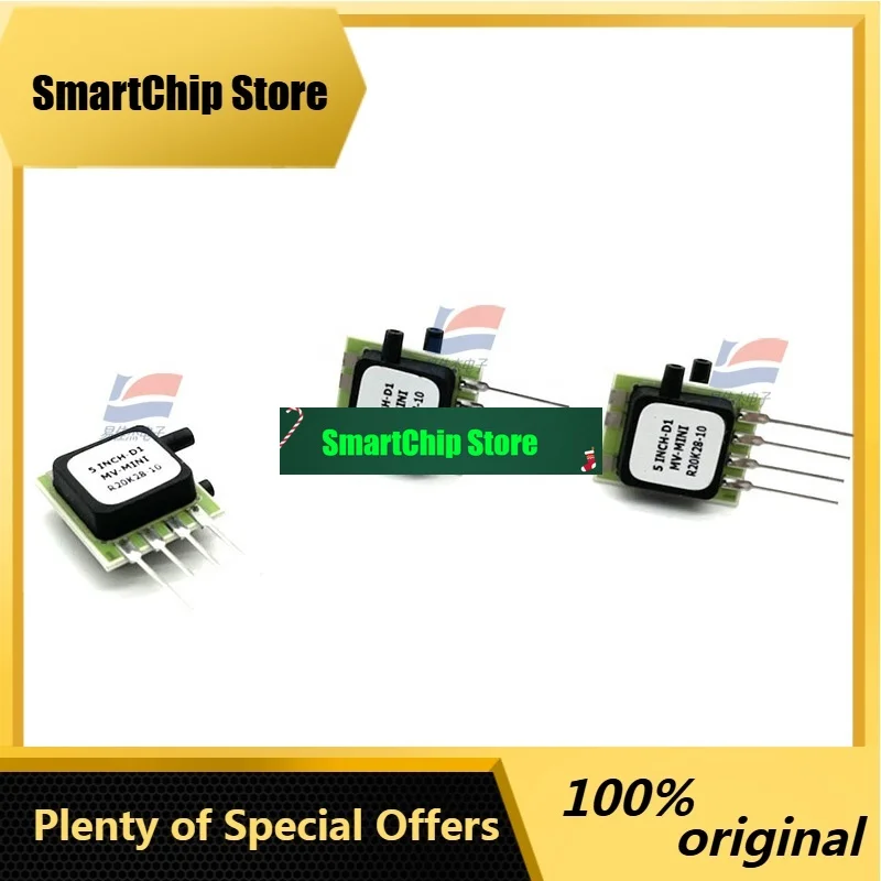 SmCp5 INCH-D-MV Mini Series Low-Pressure Pressure Sensor Medical Equipment HVAC (Heating Ventilation Air Conditioning) Systems