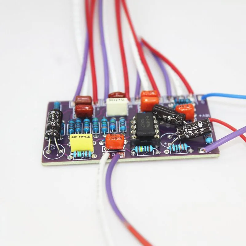 Scheda tono EQ a 3 bande con circuito attivo integrato per la retrofit Fanta Standard Jazz Bass