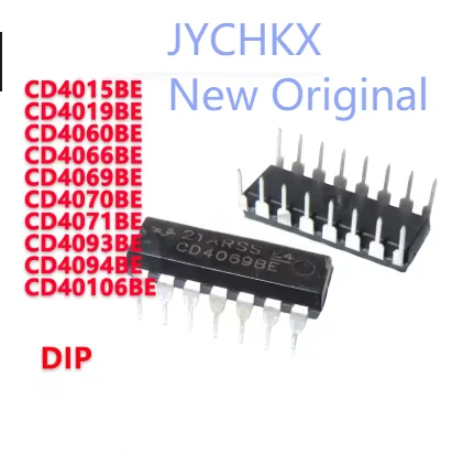 10/PCS CD4015BE CD4019BE CD4060BE CD4066BE CD4069BE CD4070BE CD4071BE CD4093BE CD4094BE CD40106BE DIP In Stock