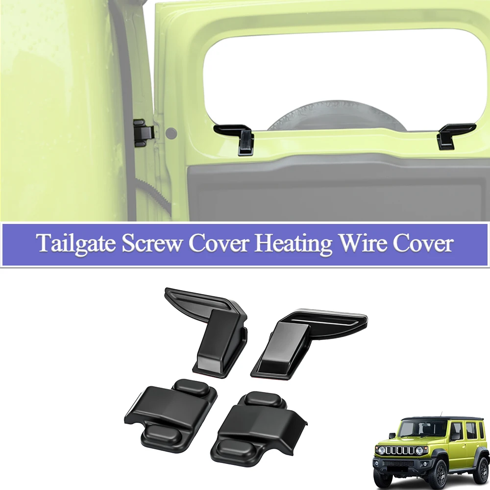 

Tailgate Screw Cover Windshield Heating Wire Protector For Suzuki Jimny Sierra JB64 JB74 2019-2025 Interior Accessories ABS