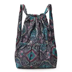 Sac à dos de poche en nylon pour femme, sac de sport de plein air, sac de grande capacité