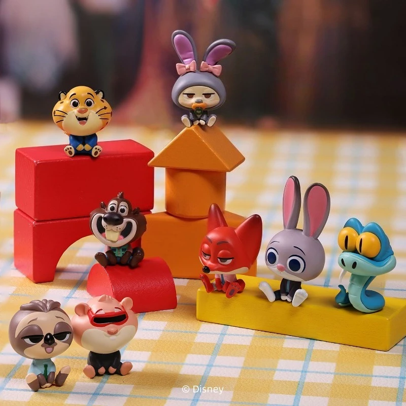 

Disney Fridge Magnet Zootopia Gary Cute Mini Cartoon Doll Magnetic Attraction 3D Judy Nick Home Decoration Toy Children Gifts