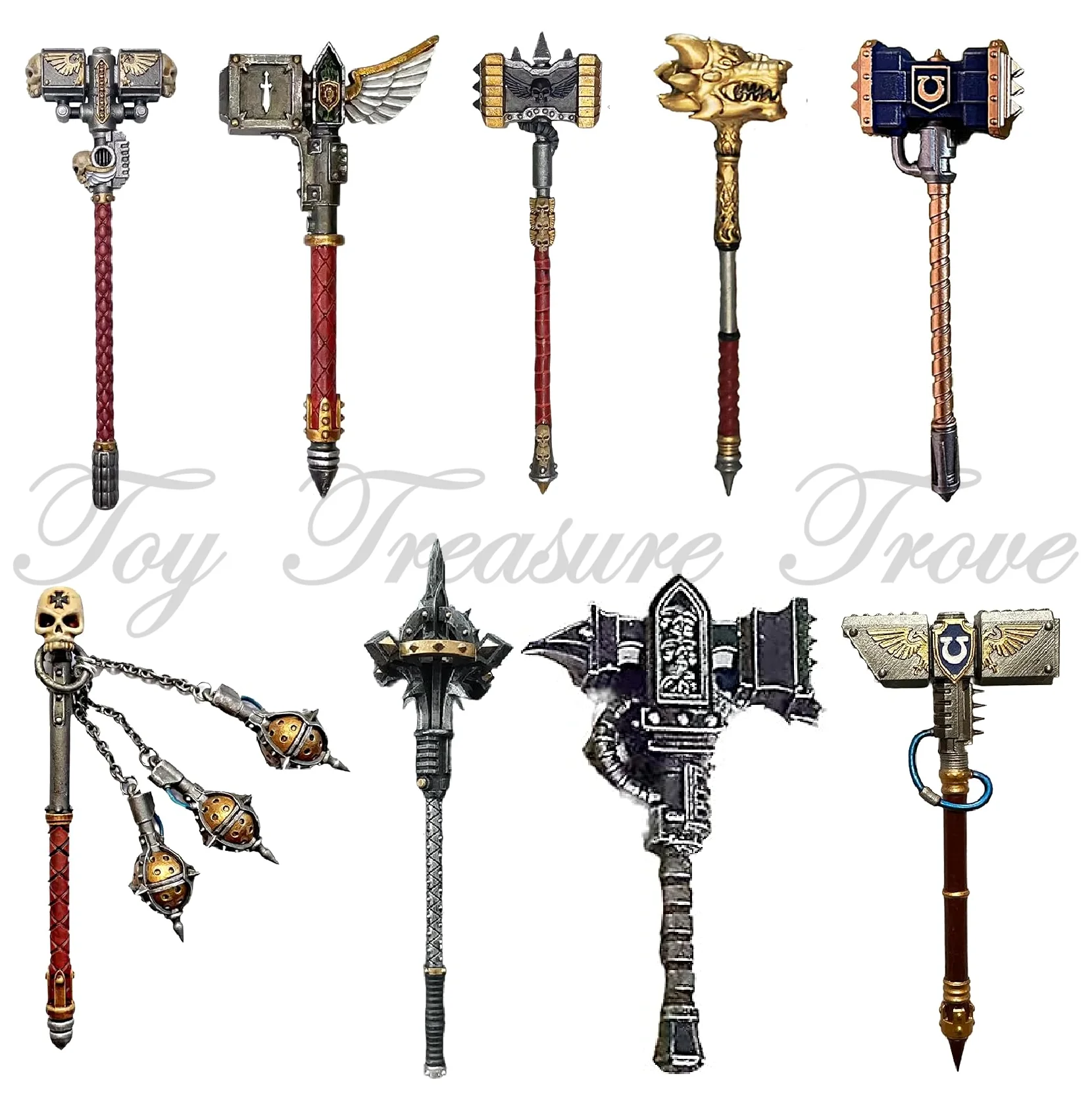 

【Customized 】JOYTOY Warhammer 40k 1/18 Action Figures Accessories Weapon