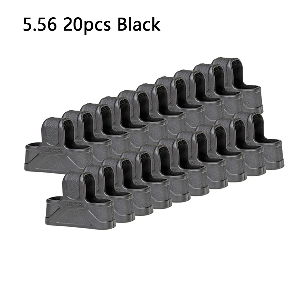 

20Pcs/lot 5.56 762 Rubber Magazine Assist Cage Loops Pouch For M4 M14 M16 AK Hunting Paintball Shooting Airsoft Accessories