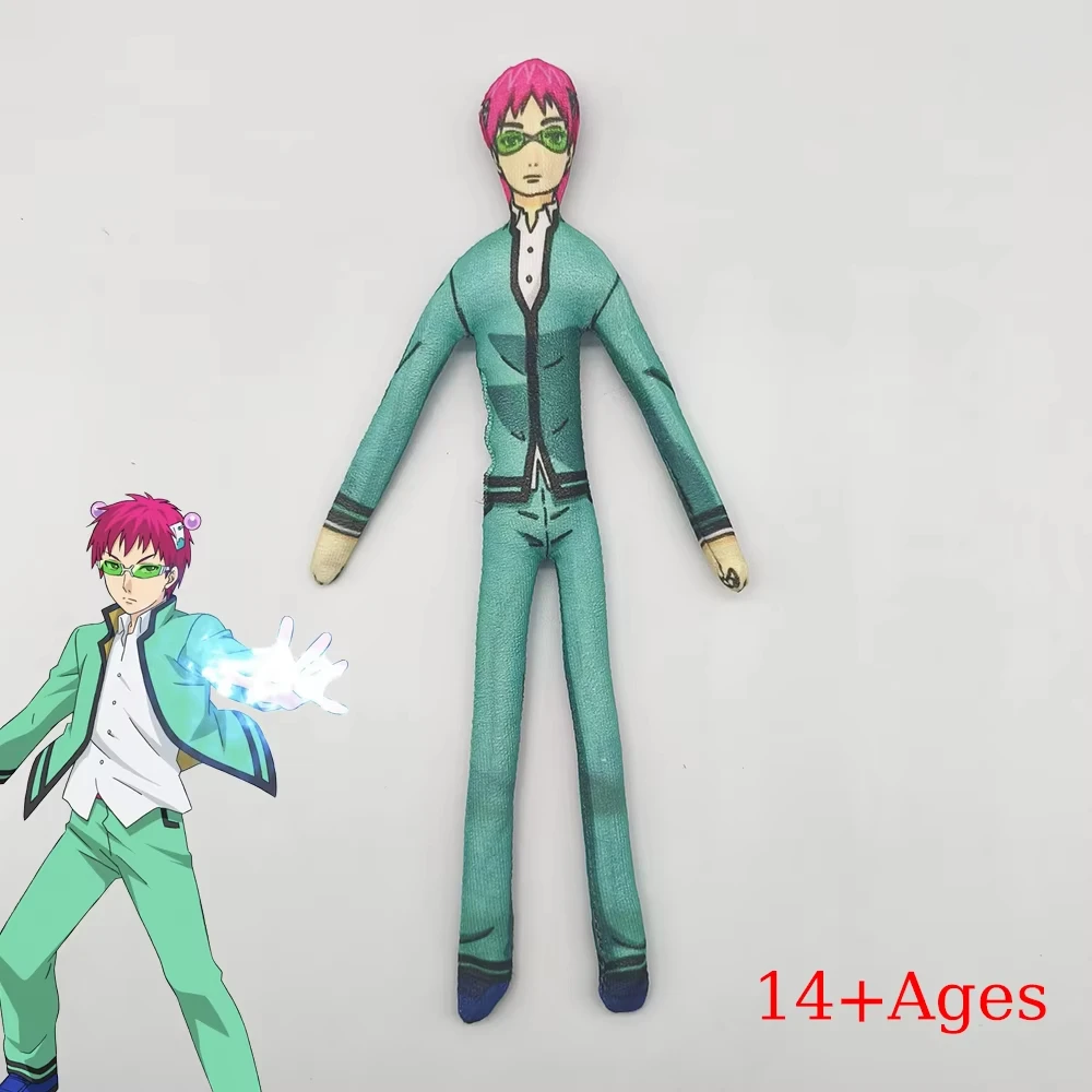 

Аниме katastrofalne życie Saiki K Saiki Kusuo косплей хлопковая кукла стройная поворотная форма украшение комнаты абстрактная модель подарок