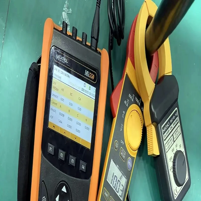 Meatrol Handheld Power Quality Analyzer Digital Multimeter for Electrical Data Tools 3-Phase, 4-Wire Harmonic Ammeter