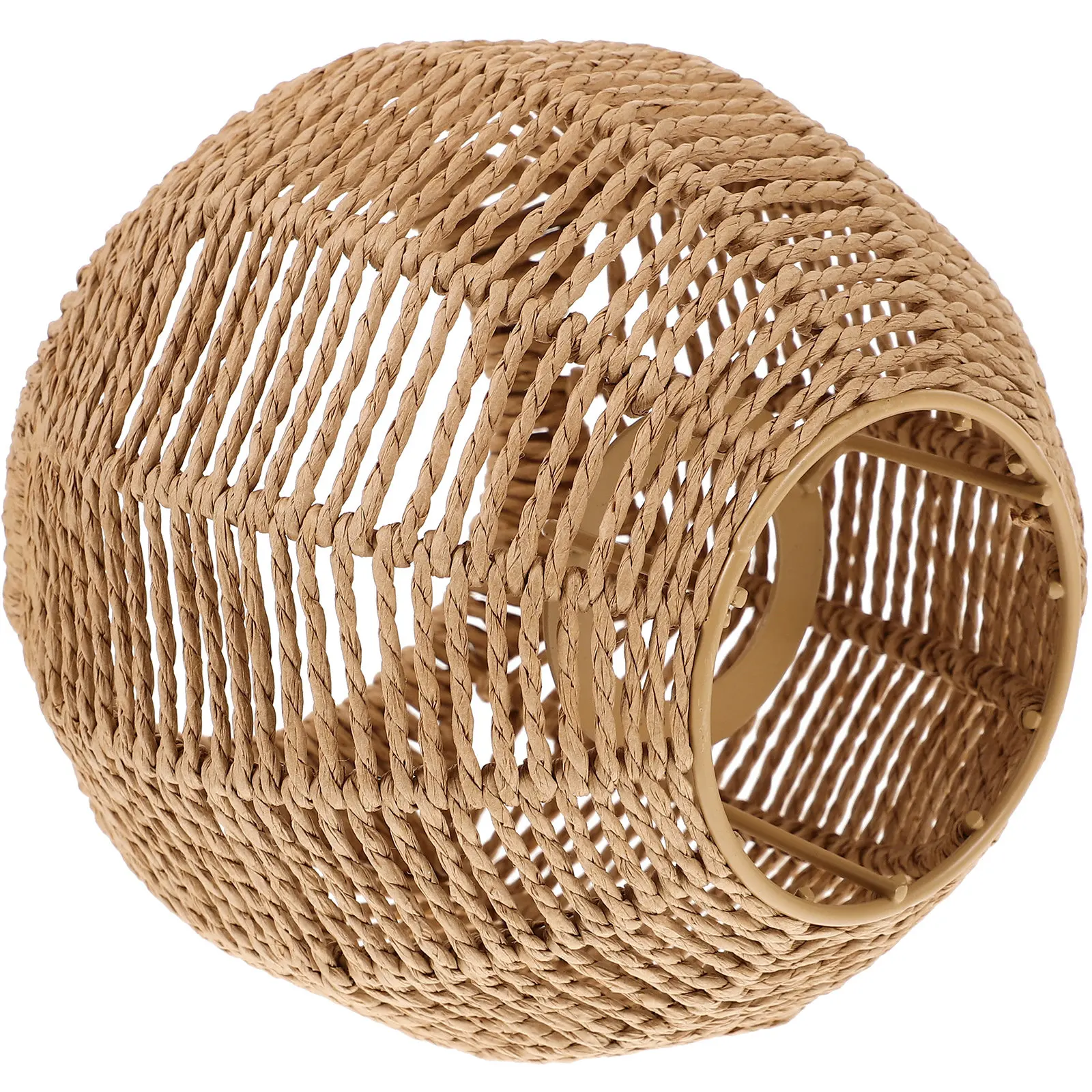 

Плетеный абажур из конопляной веревки для подвесных люстр и светильников: декоративный, современный, в стиле ретро, для фермерского дома