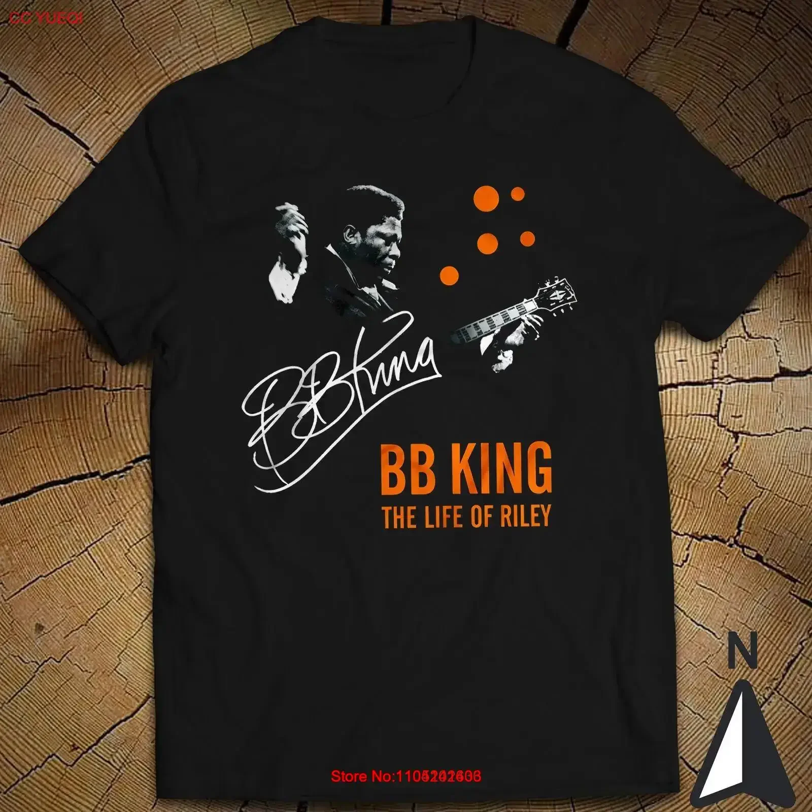The King of Blues T Shirt B Life Riley Sings Spirituals Lucille vintage Washed Casual graphic Comfortable designer clothes