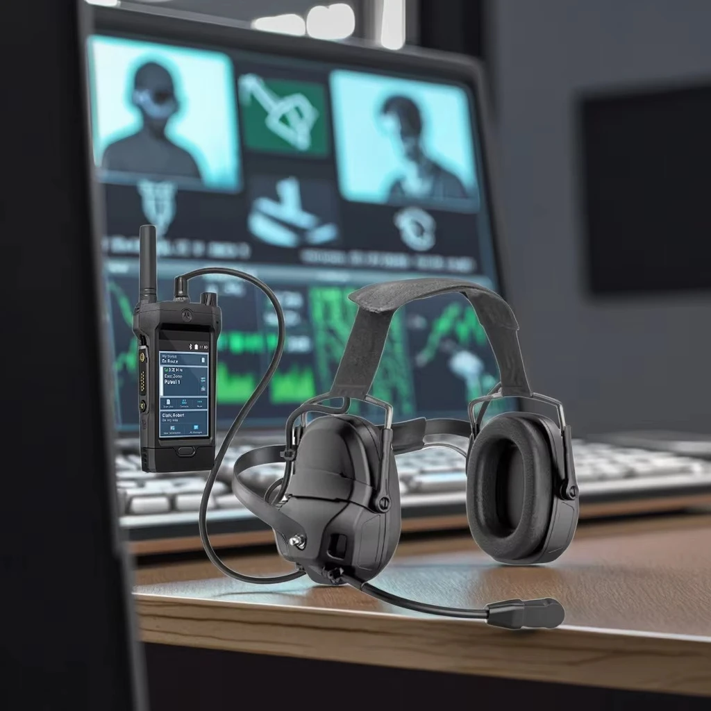 Original Factory One Many ANC ENC Qualcomm IPX-6 Waterproof 85dB Noise Reduction Tactical Shooting Headset Mic Over-Ear BT 5.5
