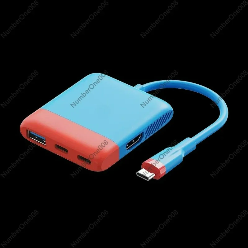 

4K HDMI Video Capture Card USB C to HDMI, Portable External Capture Device for Streaming Recording, Docking Station Hub
