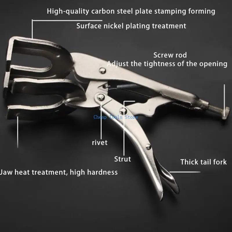 

G88B U-Shaped Locking Pliers Counterpart Pliers Anchor Clip Pliers Welding Tool