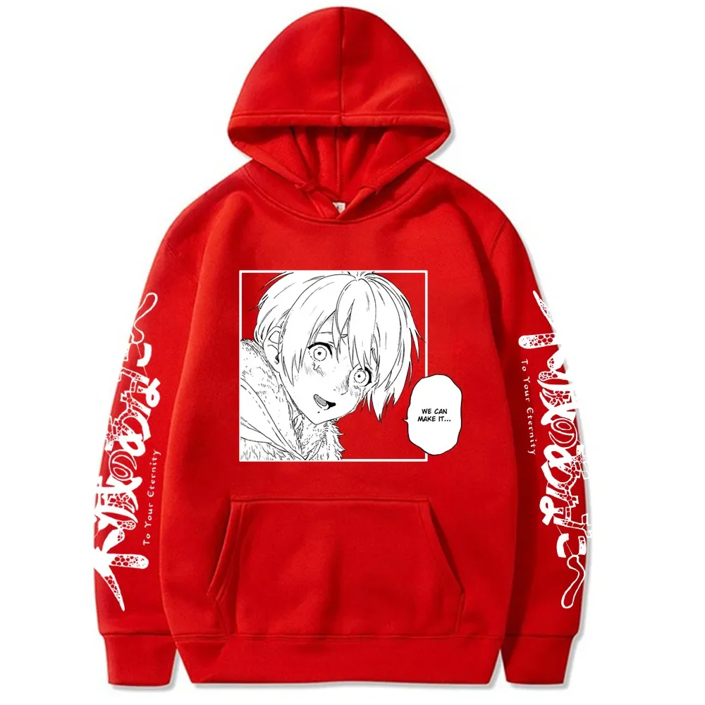 انمي ياباني فوشي يمكننا جعلها إلى الخلود الخاص بك الرجال هوديي البلوز موضة العلامة التجارية تصميم البلوز الصوف الشارع الشهير