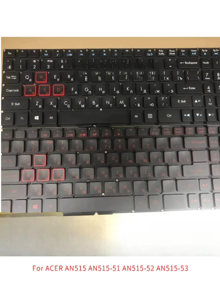 

Новая клавиатура для ноутбука Ru ACER AN515 AN515-51 AN515-52 AN515-53