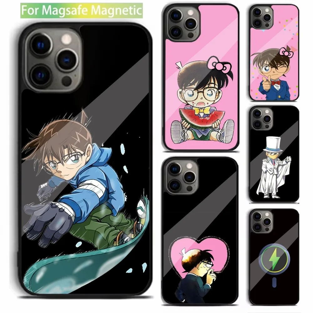 

Anime Detective-C-Conan Phone Case For iPhone 16,15,14,13,12,11,Plus,Pro,Max,Mini Magsafe Magnetic Wireless Charging