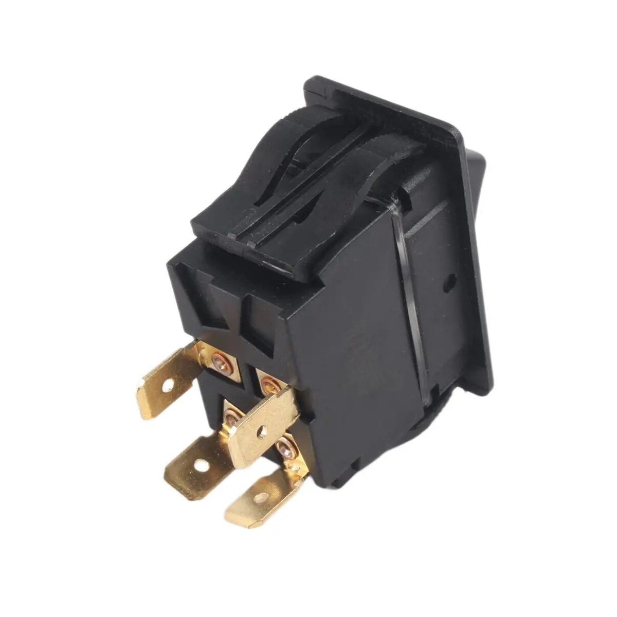 friendly-HY60E 4 Pins 20A 125V/250V 2HP Industrial on Off Rocker Pushbutton Switches