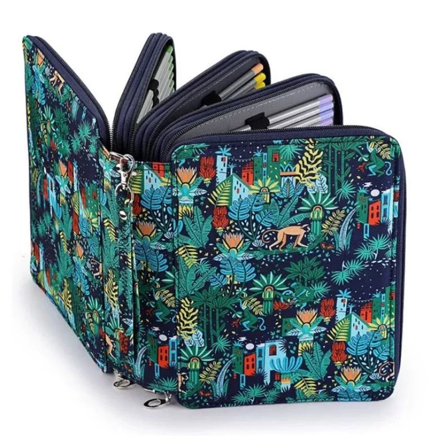 

168 Slots Pencil Case School Pencilcase Supplies Large Capacity Stationery Organizer Bag Art Pen Box Kit Aesthetic Pouch