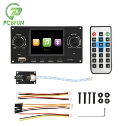 2.8 Inch TFT Color Screen Lossless Audio Decoding Board Module Amplifier Audio Player DC 5-12V Car FM Radio Module
