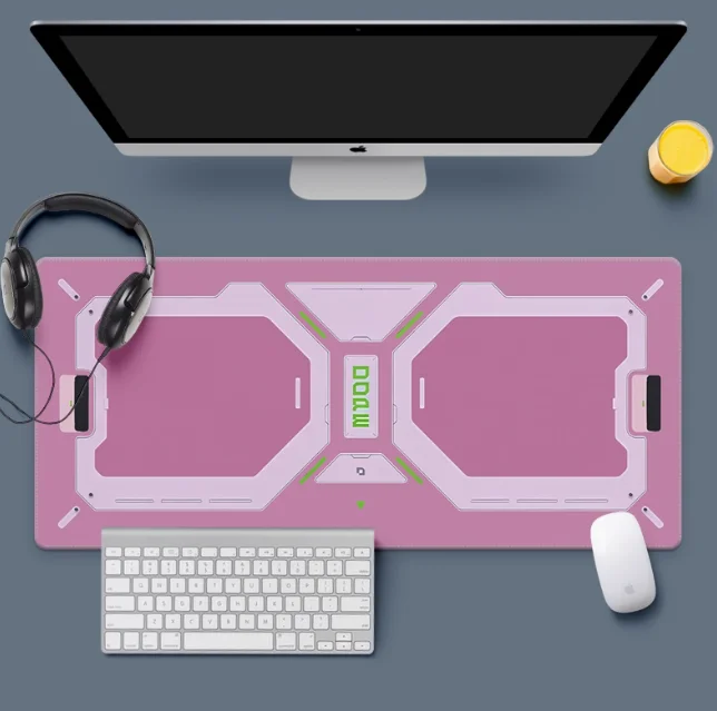 Cybermat Natural Rubber Mausepad Gamer Accessories Pad on The Table Laptop Anime Mouse Mats Kawaii Gaming Laptop Office Rug Desk