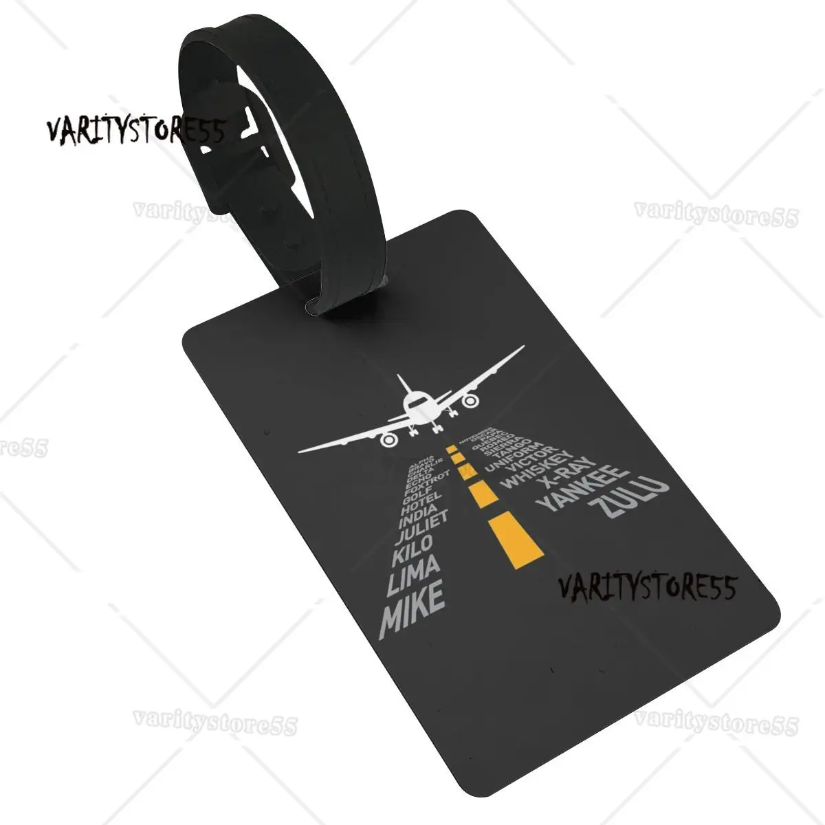 Airplane Pilot Gifts Airport Runway Phonetic Alphabet Plane Luggage Tags Suitcase Accessories Travel Baggage Boarding Tag