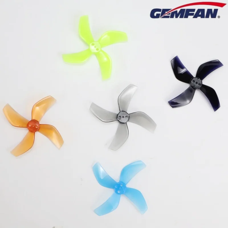 8PCS GEMFAN D51 2020 2x2x4 2inch 50.3mm 4-Blade PC Propeller 1.5mm for RC FPV Racing Freestyle Tinywhoop BETA85X Drone