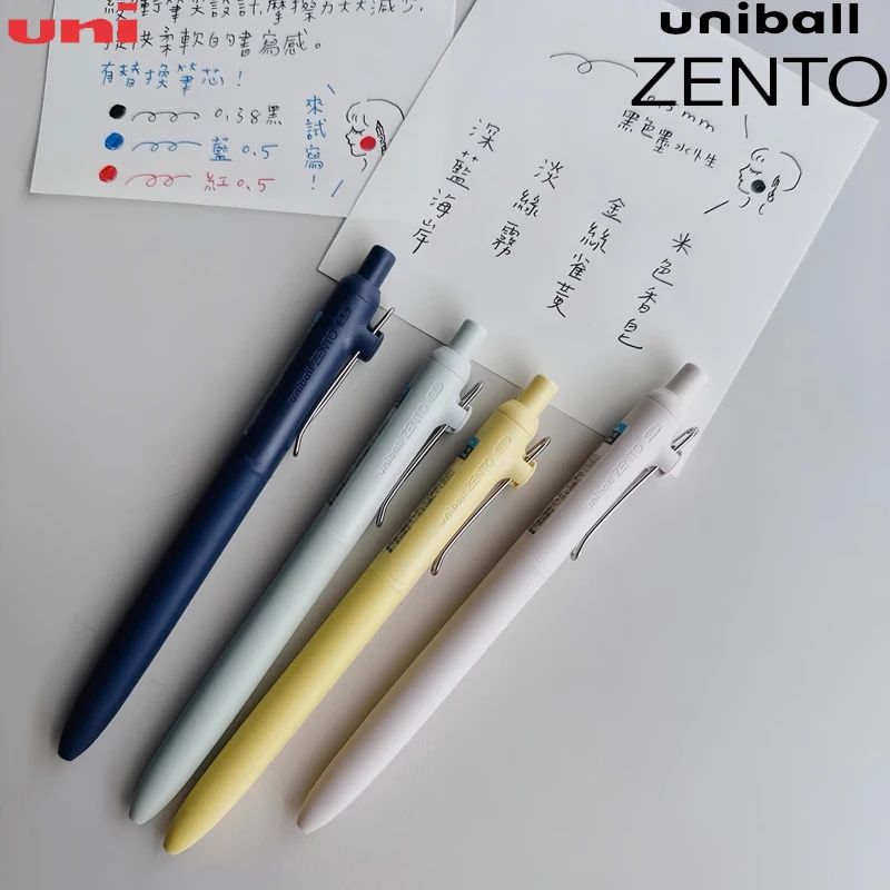 أقلام جل Uni Ball Signo Zento، اضغط على حبر ناعم ممتاز رولربال ستايلو للمخطط والواجبات المنزلية والاجتماعات تجربة الكتابة المثالية
