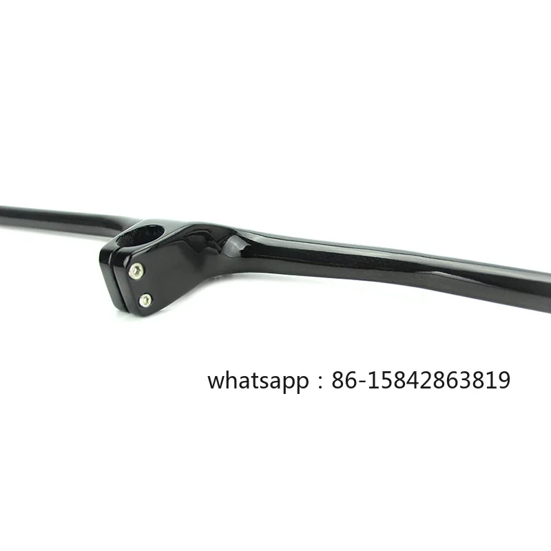 Bicycle integrated straight handle mountain bike 17 degrees, all carbon fiber integrated