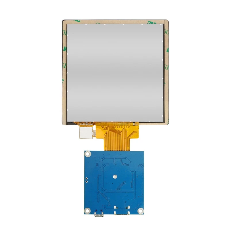 Imagem -02 - Ips Tela de Toque Capacitiva Tft Lcd Tela Quadrada Suporte Linha Spi e Energia Rgb Faça Você Mesmo Dispositivos Iot Casa Inteligente 480x480 St7701s 4