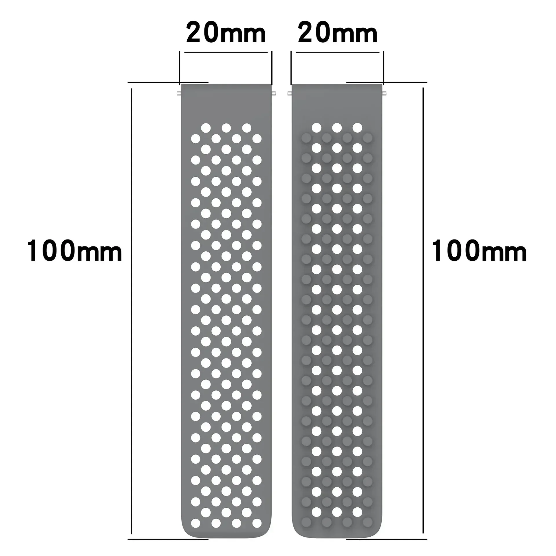 20 22MM Breathable Style Strap for Samsung Watch 4 5 6 44 40mm Classic 47mm 46 43mm 42mm Sport Band for Galaxy Watch 5 Pro 45mm