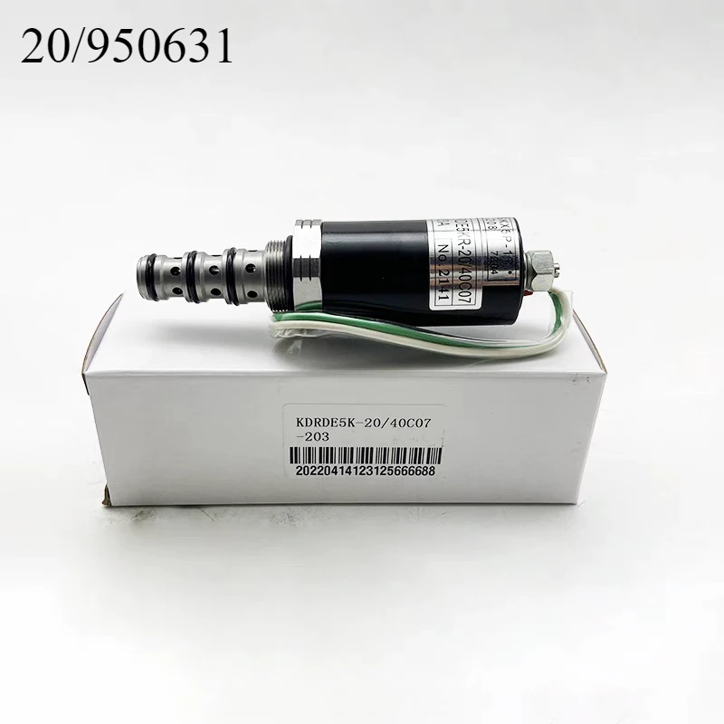 

20950631 20/950631 JS200 Excavator Spare Parts Excavator Solenoid Valve for JCB220 JCB200 Solenoid