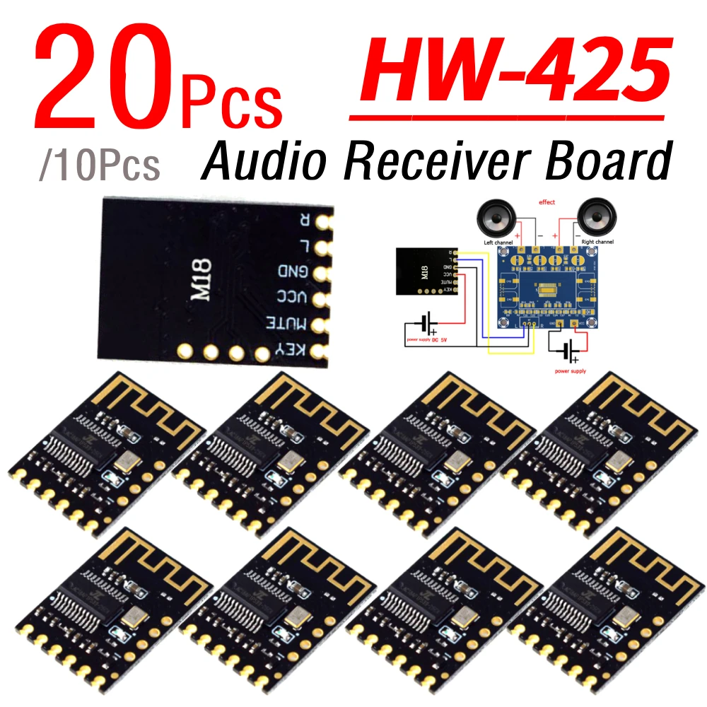 10/20Pcs HW-425 Aud…