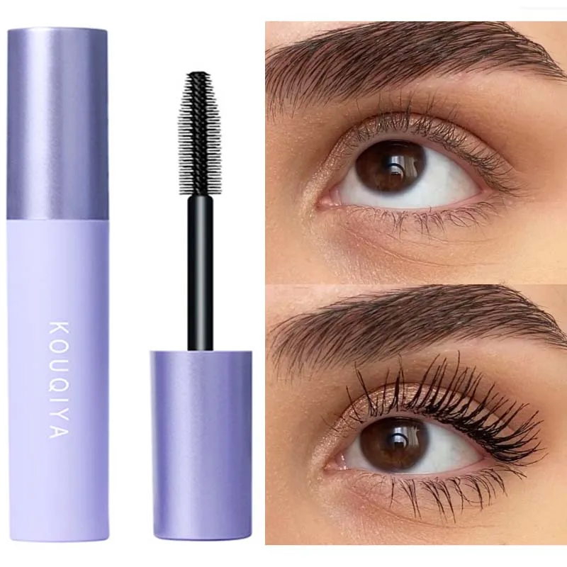 5D Silk Fiber Mascara Lash Black Mascara Waterproof Non-smudge Mascara Eyelash Extension Thick Lengthening Eye Lashes Cosmetic