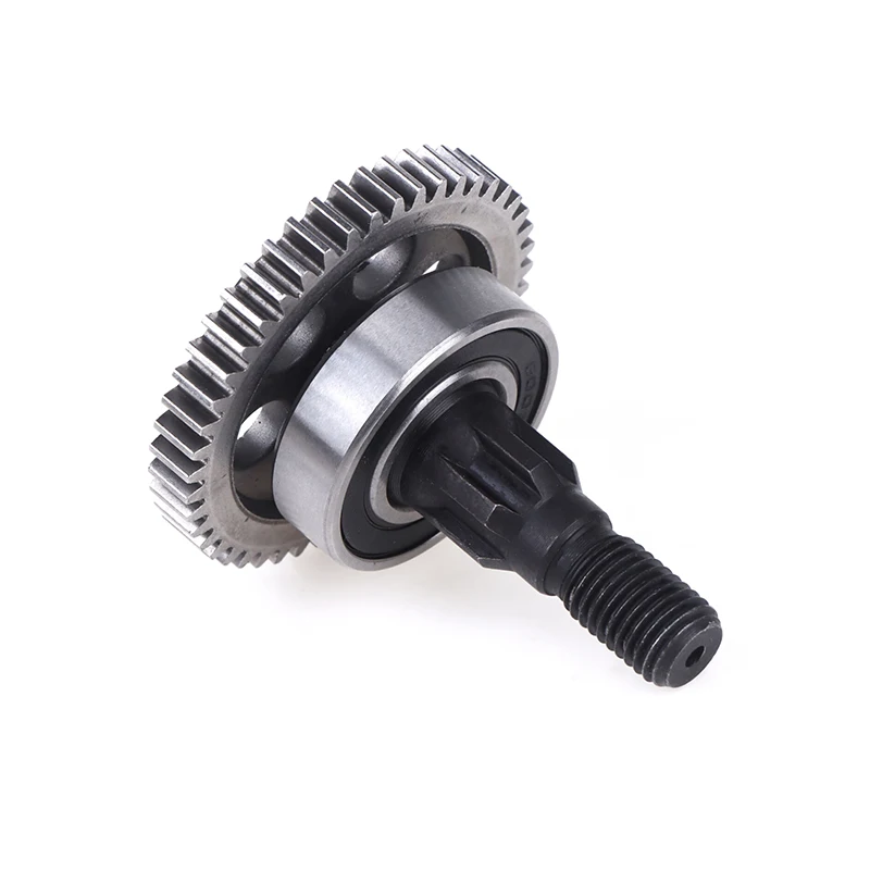 Hot 2Pcs Gear Parts For Lawn Mowers 47 Groove Lawn Mower Gears Incl Shaft Incl Pinion Set