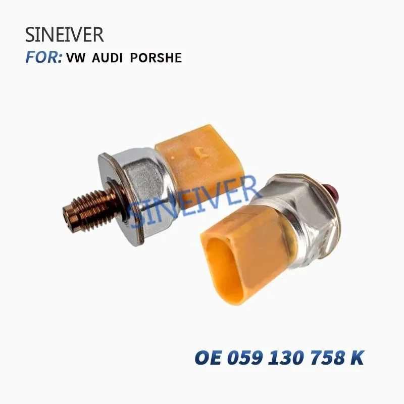High Quality Fuel Rail Injector Pressure Sensor Fuel Pressure Sensor for Audi A4 A5 A6 Q5 Q7 Volkswagen 059130758K
