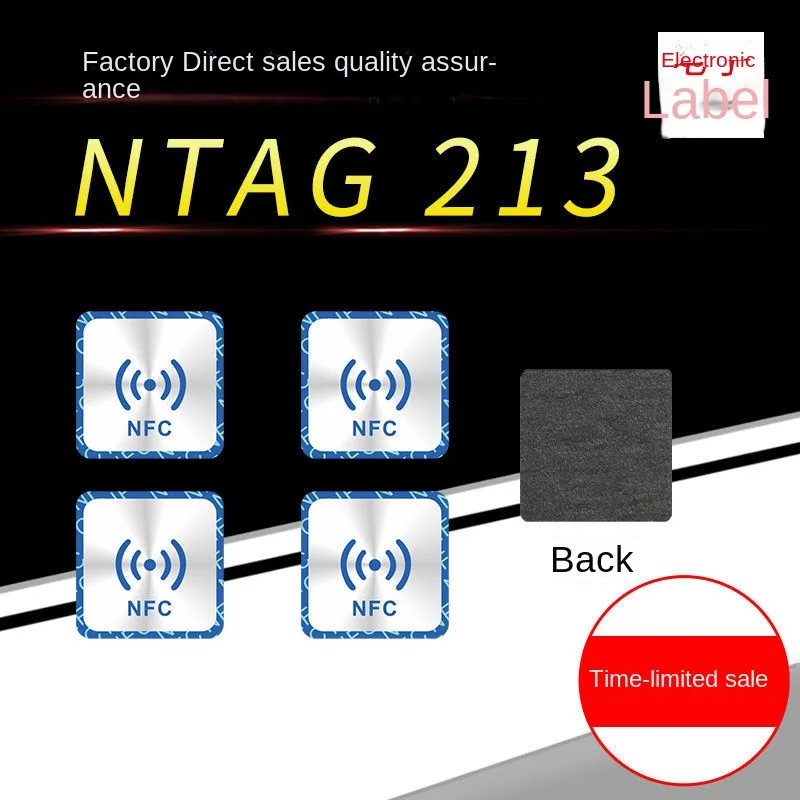 

NFC One-Touch Transfer Stier Multi-Screen Collaboration Ntag213 RFID Metal Tag