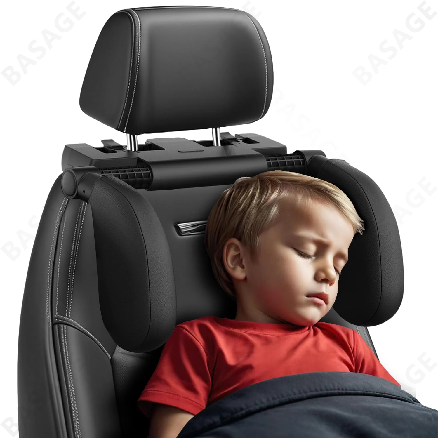 Car Seat Headrest Pillow Travel Rest Sleeping Headrest Support Solution Car Accessories Interior U Shaped Pillow For Kids