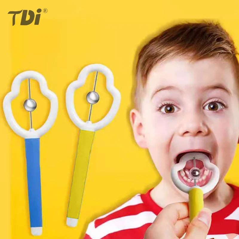 

Children Tongue Tip Exerciser Child Tongue Training Tool Exercising Tool, Can Be Used To Exercise The Flexibility Of The Tongue